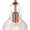 Westinghouse Pendant 60W Mini Fiona Washed Copper Clear Seeded Glass 6356400 - alternate 4
